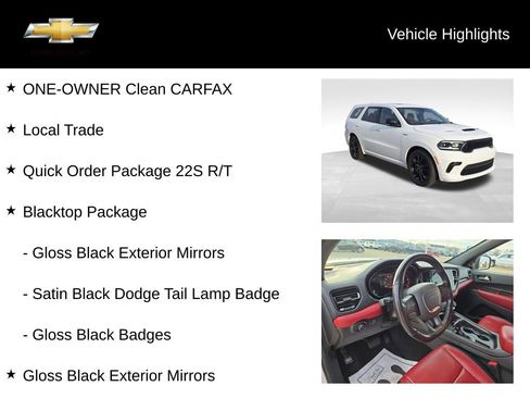 Used 2022 Dodge Durango R/T w/ Blacktop Package image 18