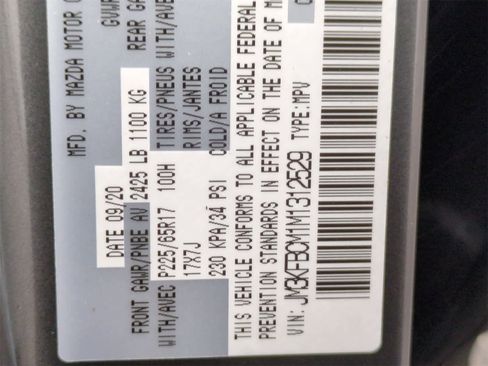 Used 2021 MAZDA CX-5 Touring image 34