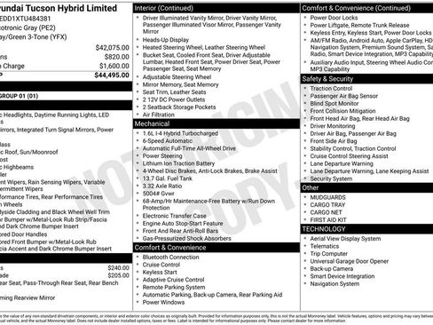 New 2026 Hyundai Tucson Limited AWD/4WD image 5