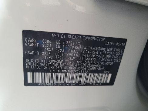 Used 2019 Subaru Ascent Premium image 33