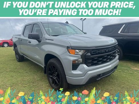 Used 2024 Chevrolet Silverado 1500 Custom w/ LPO, Dark Essentials Package AWD/4WD image 1