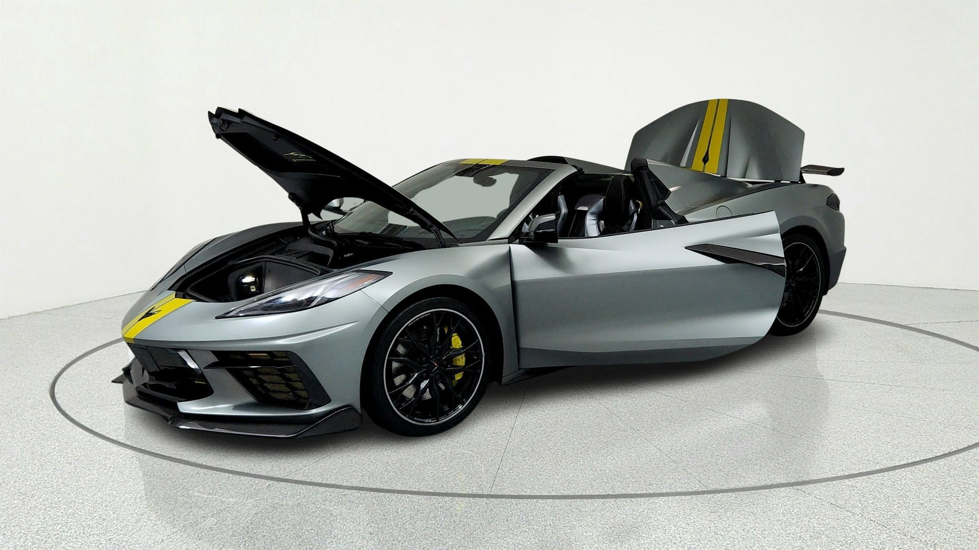 Certified 2023 Chevrolet Corvette Stingray Premium Conv w/ Z51 Performance Package RWD image 9