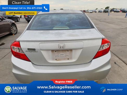Used 2012 Honda Civic LX image 8