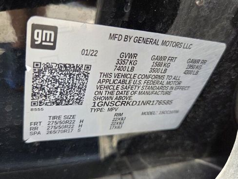 Used 2022 Chevrolet Tahoe RST RWD image 16