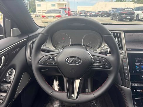 Certified 2023 INFINITI Q50 Red Sport 400 w/ Black Opal Edition RWD image 17