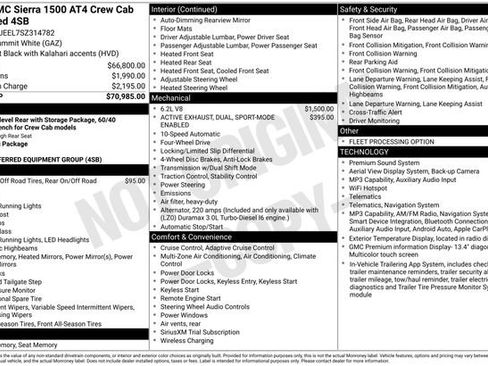 Certified 2025 GMC Sierra 1500 AT4 AWD/4WD image 47