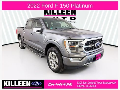 Used 2022 Ford F150 Platinum w/ Equipment Group 701A High image 1