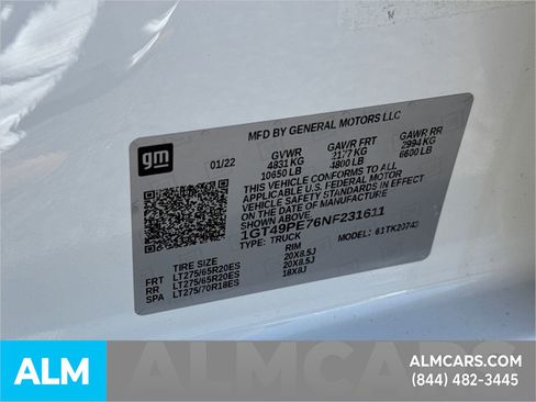 Used 2022 GMC Sierra 2500 AT4 w/ Gooseneck/5TH Wheel Package image 36