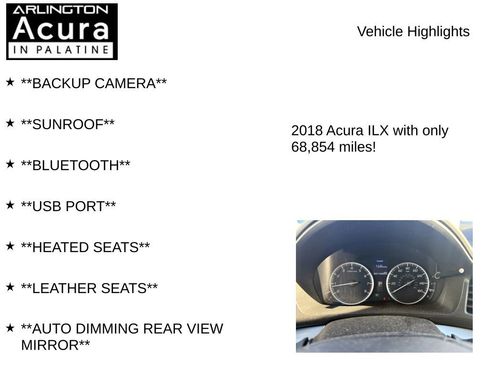 Used 2018 Acura ILX FWD image 7