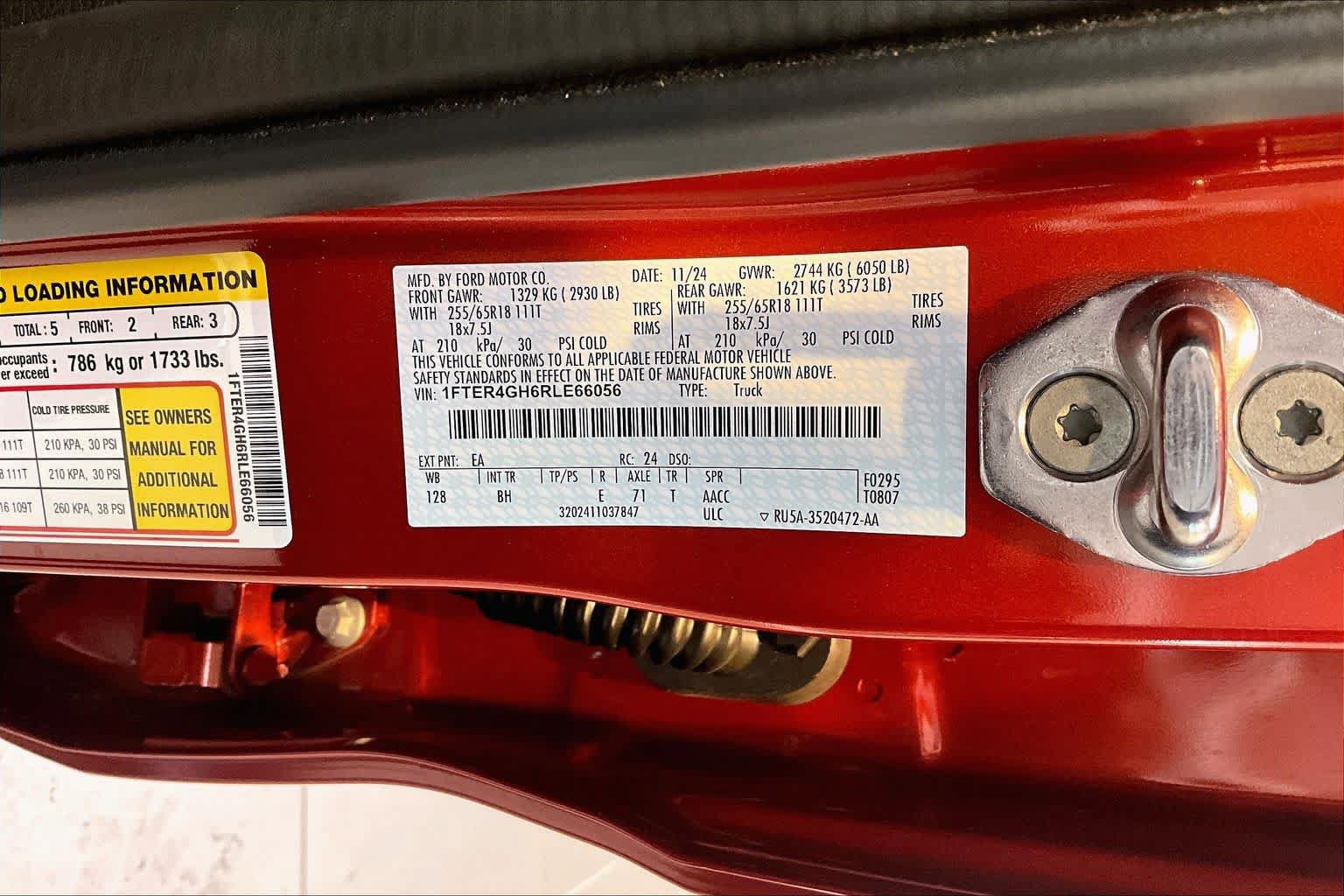 Used 2024 Ford Ranger XLT RWD image 34