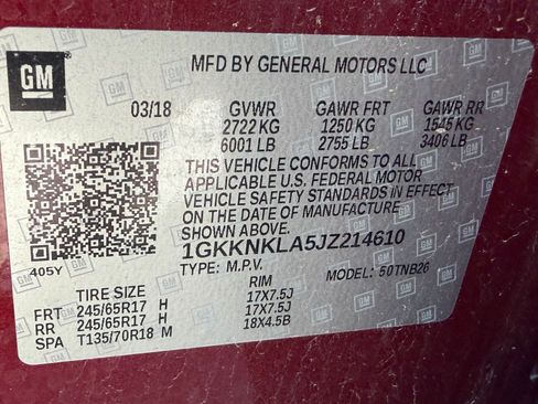 Used 2018 GMC Acadia SLE FWD image 8
