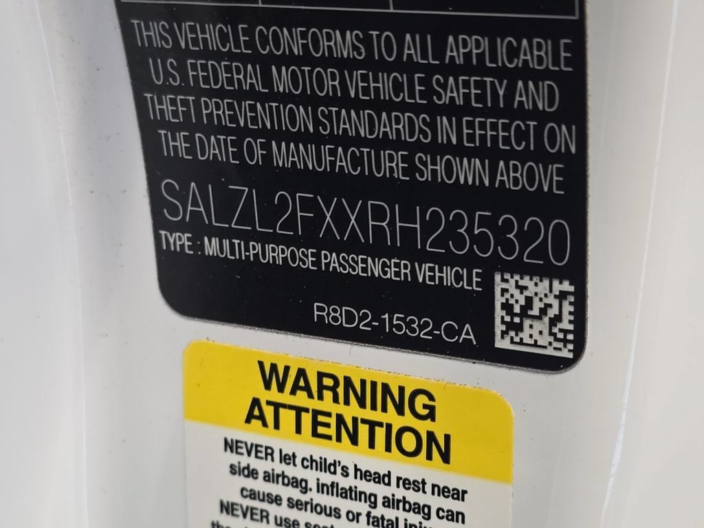Certified 2024 Land Rover Range Rover Evoque Dynamic SE AWD/4WD image 37