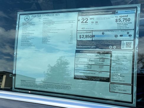 New 2026 Mercedes-Benz GLE 350 4MATIC image 30