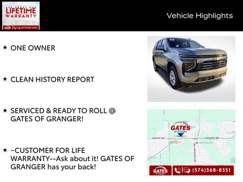 Used 2025 Chevrolet Tahoe LT AWD/4WD image 7