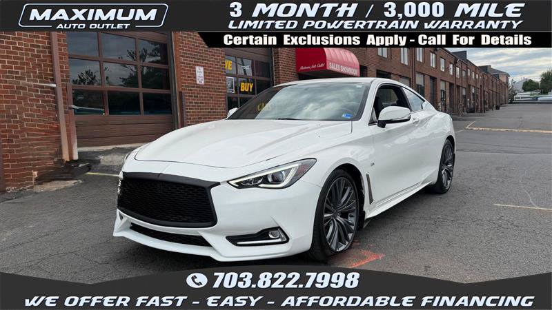 Used 2018 INFINITI Q60 2.0t w/ Moonroof Package RWD image 1