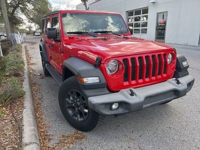 Certified 2018 Jeep Wrangler Unlimited Sport S