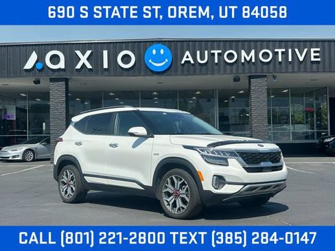 Used 2021 Kia Seltos SX w/ SX Sunroof Package AWD/4WD image 1
