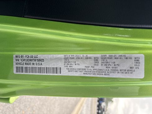 New 2026 Jeep Wrangler Sport S image 33