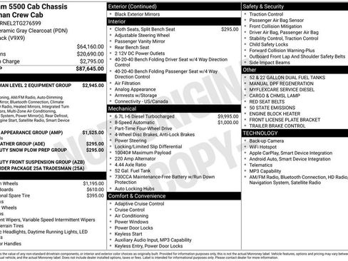 New 2026 RAM 5500 Tradesman AWD/4WD image 28