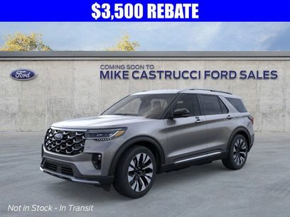 New 2026 Ford Explorer Platinum