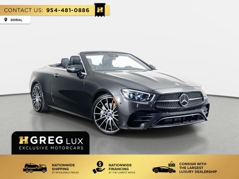 Used 2023 Mercedes-Benz E 450 Cabriolet w/ AMG Line image 1