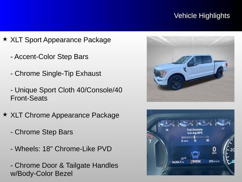 Used 2021 Ford F150 XLT w/ Equipment Group 302A High AWD/4WD image 20