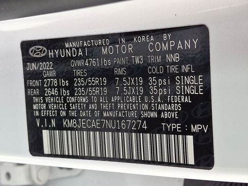 Used 2022 Hyundai Tucson Limited AWD/4WD image 28