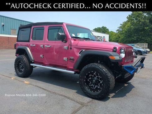 Used 2021 Jeep Wrangler Unlimited Sport AWD/4WD image 2