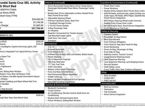 New 2026 Hyundai Santa Cruz SEL FWD image 5