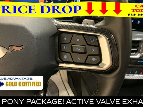 Certified 2025 Ford Mustang GT Premium w/ Mustang Nite Pony Package RWD image 27