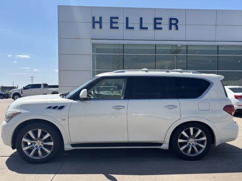 Used 2014 INFINITI QX80 4WD w/ Theater Package image 3