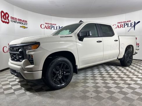 New 2026 Chevrolet Silverado 1500 Custom w/ LPO, Dark Essentials Package RWD image 3