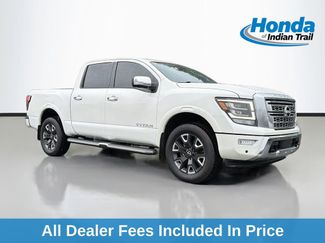 Used 2023 Nissan Titan Platinum Reserve w/ Off Road Protection Package AWD/4WD video 1