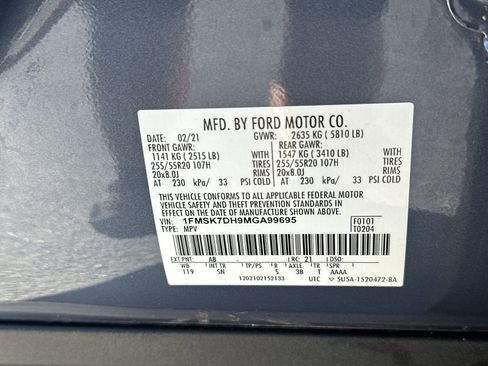 Used 2021 Ford Explorer XLT w/ Equipment Group 202A image 36
