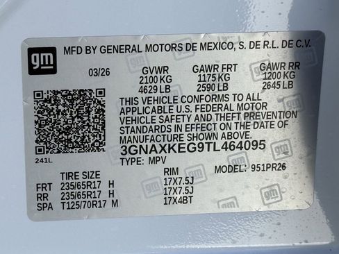 New 2026 Chevrolet Equinox ACTIV w/ Convenience Package III FWD image 22