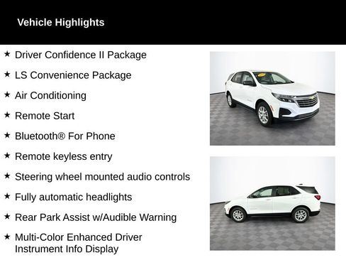 Used 2024 Chevrolet Equinox LS w/ LS Convenience Package AWD/4WD image 2