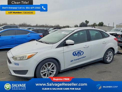 Used 2018 Ford Focus SE FWD image 1