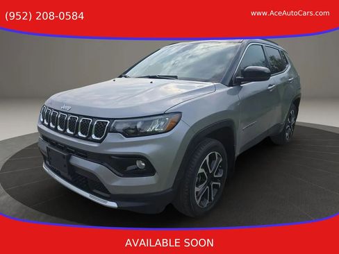 Used 2024 Jeep Compass Limited w/ Sun and Sound Group AWD/4WD image 1