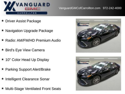 Used 2021 Toyota Camry XLE w/ Navigation Upgrade Package FWD image 5
