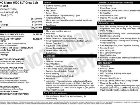 Certified 2024 GMC Sierra 1500 SLT w/ SLT Premium Plus Package AWD/4WD image 2