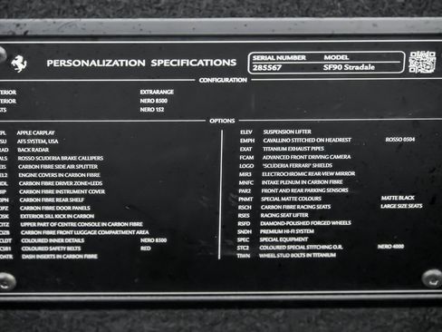 Used 2022 Ferrari SF90 Stradale AWD/4WD image 26