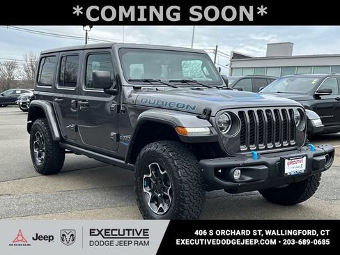 Used 2022 Jeep Wrangler Unlimited Rubicon 4xe AWD/4WD image 5