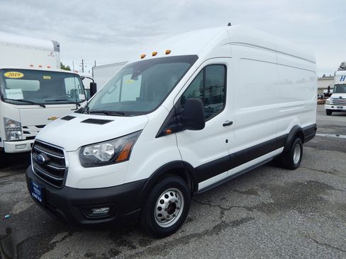Used 2020 Ford Transit 350 148 High Roof Extended DRW w/ Upfitter Package image 1