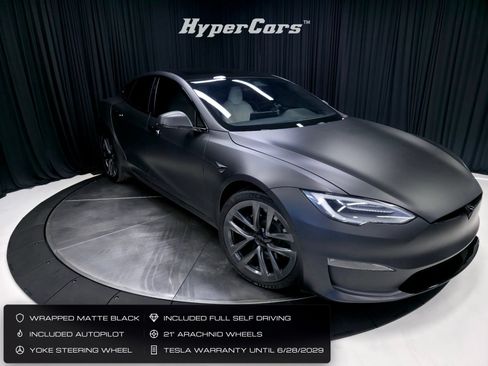 Used 2021 Tesla Model S Long Range AWD/4WD image 1