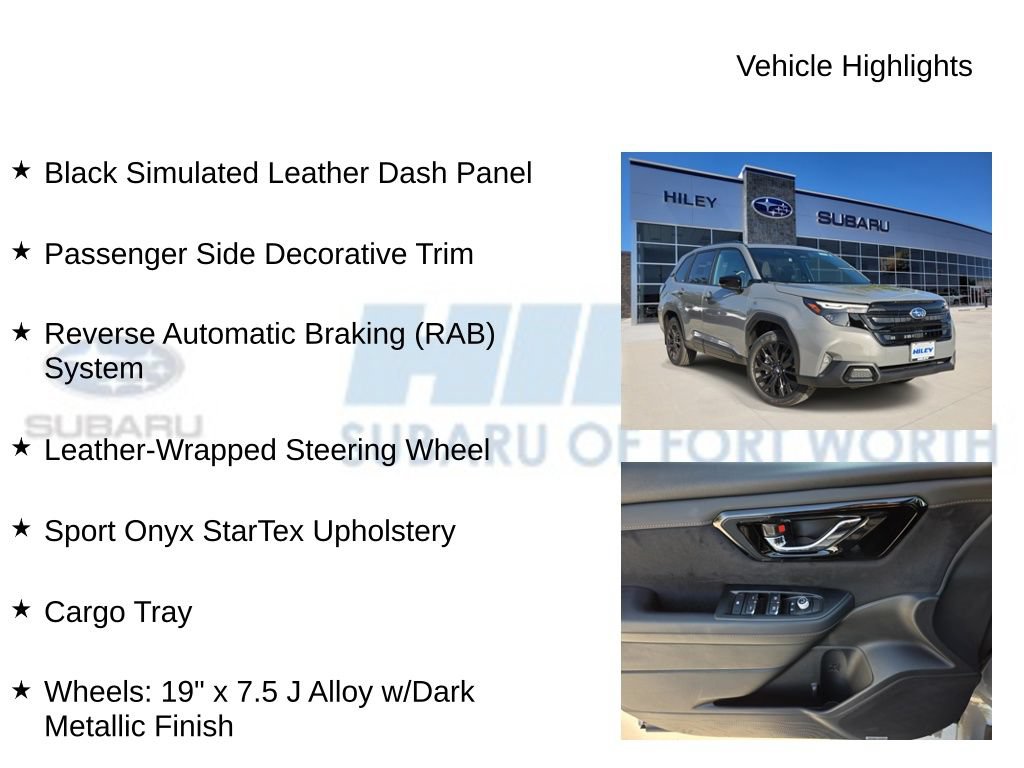 New 2026 Subaru Forester Sport AWD/4WD image 15