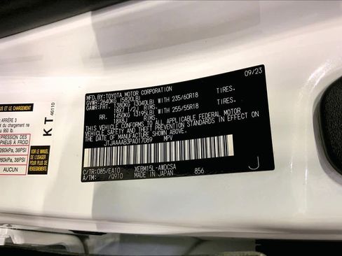 Certified 2023 Lexus RZ 450e Premium w/ Technology Package image 37