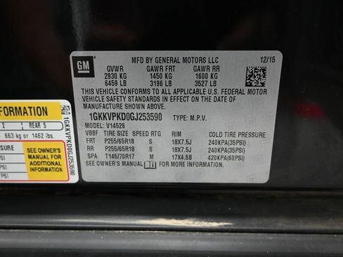 Used 2016 GMC Acadia SLE AWD/4WD image 55