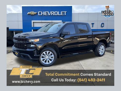 Certified 2022 Chevrolet Silverado 1500 Custom image 1