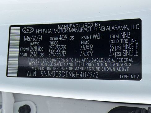 Used 2024 Hyundai Tucson Limited FWD image 23