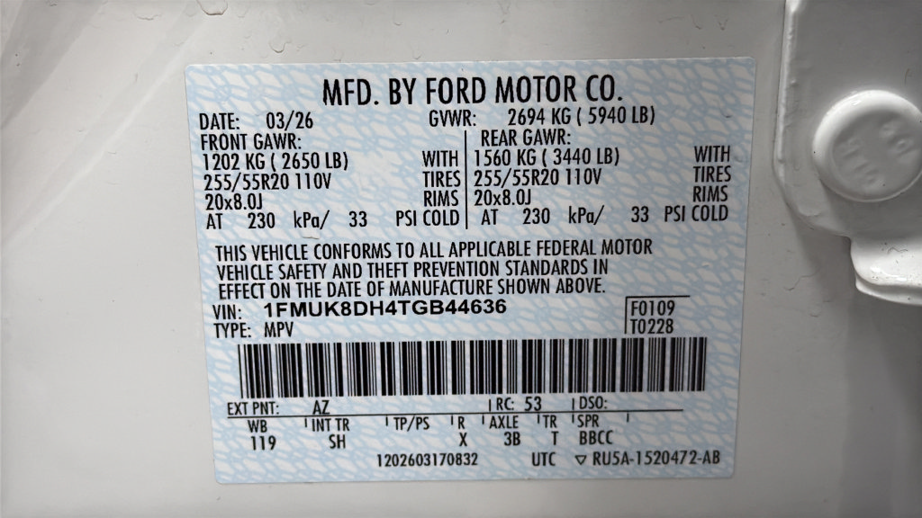 Used 2026 Ford Explorer Active w/ Active Comfort Package AWD/4WD image 29